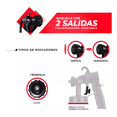 thumbnail image 3 of Pistola De Pintura BLOOSOM Jet Paint Manguera 1.70 Metros Rojo, 3 of 5