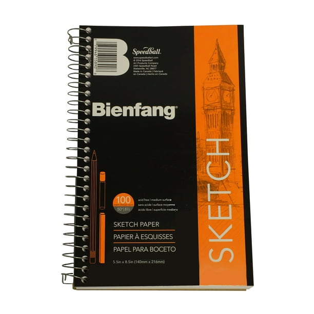 Bienfang Sketching Paper Pad, 5.5" x 8"