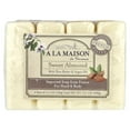thumbnail image 4 of A La Maison de Provence  Hand   Body Bar Soap  Sweet Almond  4 Bars  3 5 oz Each, 4 of 6