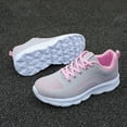 thumbnail image 3 of Women Shoes 212 Sneakers Low Top Breathable Casual Sneakers Lightweight Sports Women Shoes Grey 7.5, 3 of 9