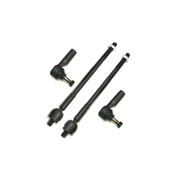 4 Pc Front Steering Outer & Inner Tie Rod Ends Left Driver Right Passenger Kit Fits select: 1992-2001 TOYOTA CAMRY, 1995-2004 TOYOTA AVALON