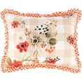 thumbnail image 2 of Greenland Home Fashions Wheatly Ruffled Farmhouse Quilted Pillow Sham, Standard-20x26, 2 of 5