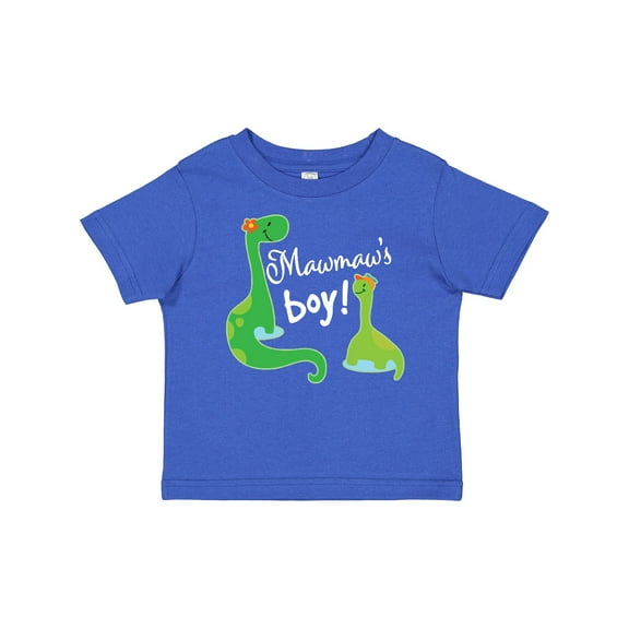 Inktastic Mawmaw Boy Grandson Dinosaur Boys Baby T-Shirt