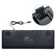 thumbnail image 4 of Teclado Interfaz USB Teclado con cable retroiluminado con letra grande Romacci  Teclado, 4 of 6