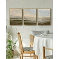 thumbnail image 6 of Landscape 11x14in3pcs Natural Framed Wall Art Vintage Dusk in The Forest Classic Paints Farmhouse Bathroom Office Decor, 6 of 6
