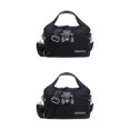 thumbnail image 1 of Jumpingount Bolso elegante para mujer de gran capacidad y multiusos bolso de hombro para mujer bolso de mensajero negro medianoche Medianoche negro 2Conjunto, 1 of 6