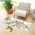 thumbnail image 6 of Bath Mat Soft Plush Non-Slip Absorbent Bathroom Rugs 39"x20" Palm Tree Leaf, 6 of 8