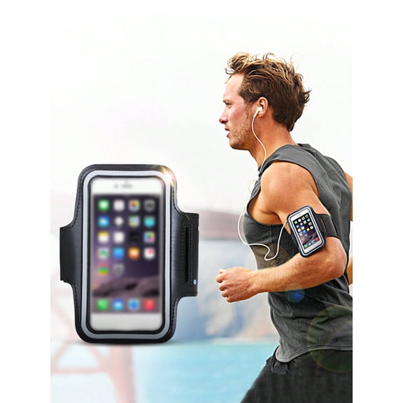 Outdoor Sports Arm Bag for Phones Under 5.5 Inch, Fitness Wristband Pouch, Running Exercise Phone Holder, Waterproof Touchscreen
