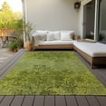thumbnail image 6 of Addison Rugs Chantille Indoor/Outdoor Transitional Floral Olive Washable Rectangle Rug, 10' x 14', 6 of 6