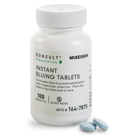 McKesson Consult Instant Bluing Tablets 164-7875 - (100 Ct)
