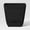 Black, variant on Square Indoor Outdoor Planter Pot 6"x6"