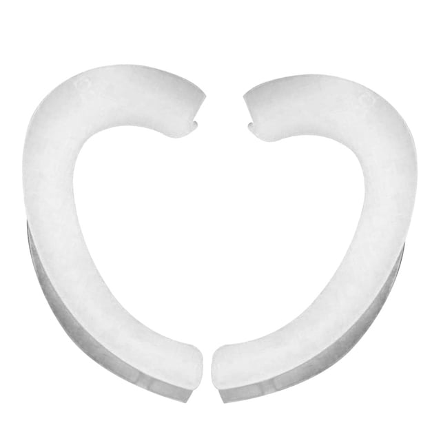 Cubierta facial universal Orejeras de silicona Ganchos para las orejas Protector auditivo antidolor, 3 pares, Transparente Guardurnaity AF0078-06B