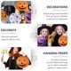 thumbnail image 2 of Linternas de papel temáticas de Halloween de Halloween de Halloween plegables colgantes (color surtido), 2 of 6