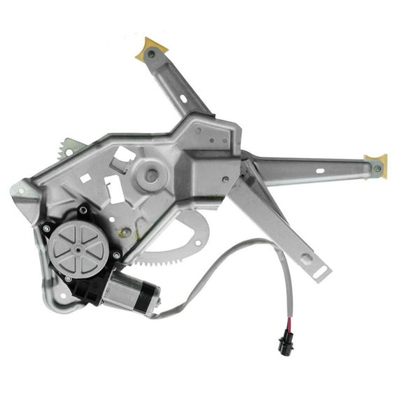 TRQ Power Window Regulator w/ Motor Rear Passenger Side Right for 525i 530i 540i WRA52530