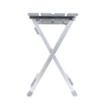 thumbnail image 6 of Camco Small Folding Side Table | Supports up to 130lbs | Aluminum, Silver (51890), 6 of 13