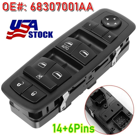 Fits Dodge Journey 2017-2019 Power Window Switch 68307001AA US Stock