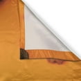 thumbnail image 3 of Ambesonne Yellow Kitchen Curtains, Cinnamon Marshmallows Leaves, 55"x24", Orange Redwood Rust, 3 of 3