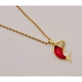 thumbnail image 6 of Natural Handmade Crystal Necklace Cute Fish Necklace Trendy necklace, 6 of 9