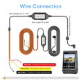 thumbnail image 3 of VIOFO HK4 Acc Cable de Alambre Duro USB-C para cámara de Tablero A329/serie A229/A119Mini2/A139Pro/WM1/T130, protección de bajo Voltaje para Modo de estacionamiento (Grifo de Fusible), 3 of 5