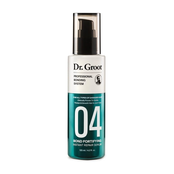 Dr. Groot Bond Fortifying Hair Care Serum con queratina y proteína de seda Sistema de unión profesional coreano clínicamente probado para reparar instantáneamente y espesar el cabello seco, fino y dañ