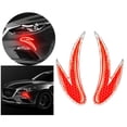 thumbnail image 4 of DYNWAVECA Bande Anti-Rayures 2x et Coins avant Arrière de Porte Bande Réfléchissante Anti-Collision - Rouge, 4 of 8