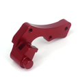thumbnail image 4 of Adaptador de disco de pinza de freno de aluminio de 270 mm para motocross, color rojo, 4 of 5