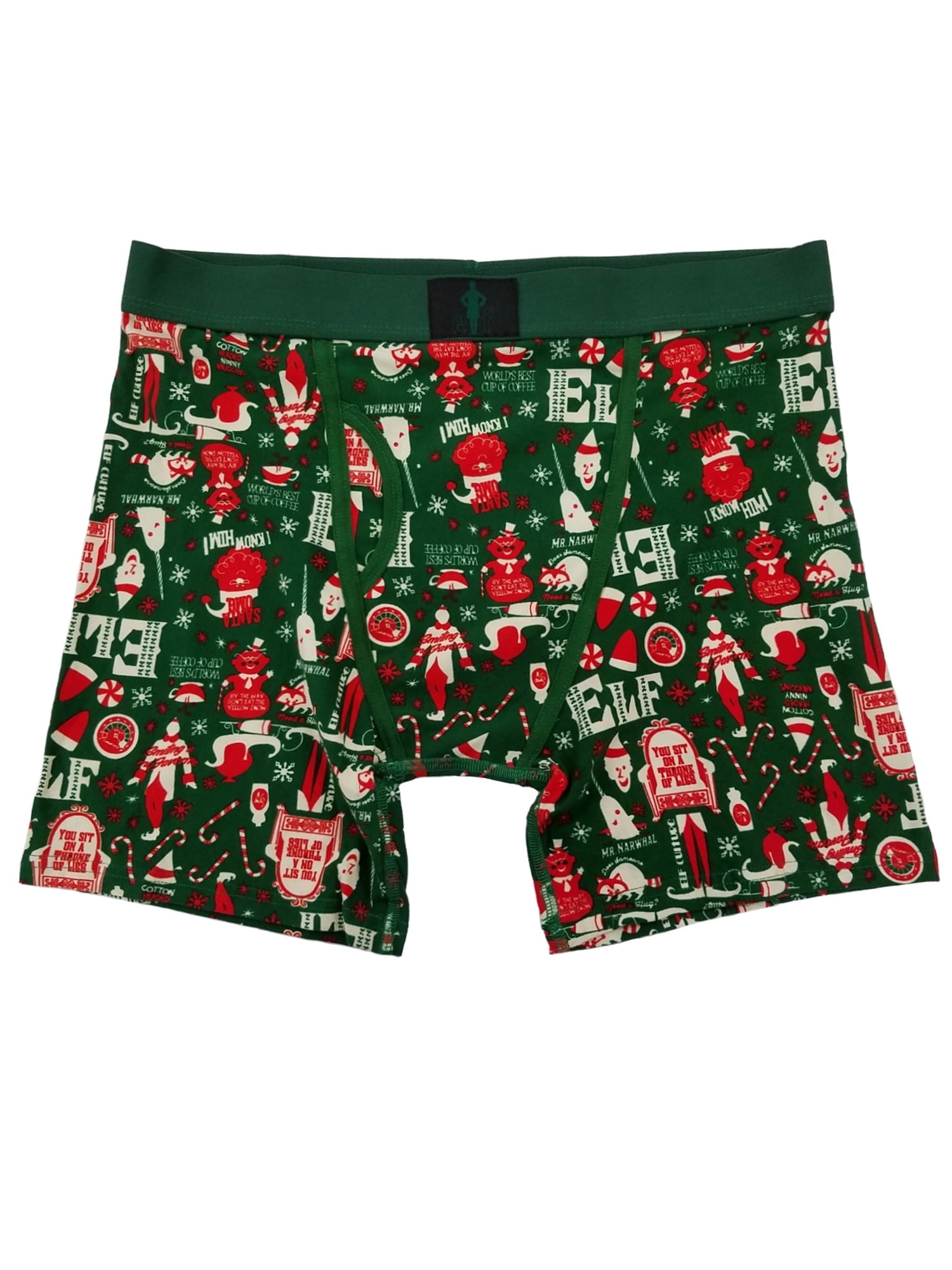 Christmas Santa Snowman Boxer Briefs Mens Underwear Pack Seamless Comfort Soft