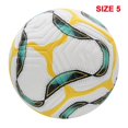 thumbnail image 3 of Balón de fútbol 2024, tamaño oficial 5, tamaño 4, Premier, de alta calidad, sin costuras, para partidos de equipo, liga de entrenamiento de fútbol, fútbol topu, 3 of 5