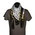 thumbnail image 2 of I Love Jesus 38" Satin Scarf - Bandana Headwrap Square Black, 2 of 2