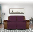 EasyGoing Loveseat Recliner Cover, Reversible Couch Cover for Double Recliner, Split Sofa Cover