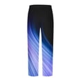 thumbnail image 4 of Mefallenssiah Men Summer Casual Fashion Gradient Printing Elastic Waist Straight Trousers, 4 of 5