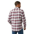 thumbnail image 3 of Chaps Men's & Big Men's Long Sleeve Stretch Button Down Flannel Shirt, 3 of 5