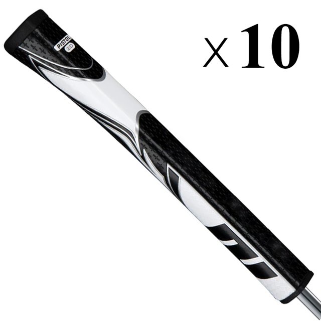 Putter Grip- Soft Polyurethane Material, Light Weight Golf Grips,Anti-Slip Pattern, Comfortable Feel,6 Color to Choose. 23SS 2.0 BK 10PCS