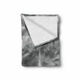 thumbnail image 2 of Urban Soft Flannel Fleece Throw Blanket, Dramatic New York City Skyline Sun Beams Clouds Skyscrapers Monochrome Landscape, Cozy Plush for Indoor and Outdoor Use, 70" x 90", Black White, by Ambesonne, 2 of 6