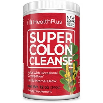 Health Plus Super Colon Cleanse Cleaner Flush, 12 oz Powder
