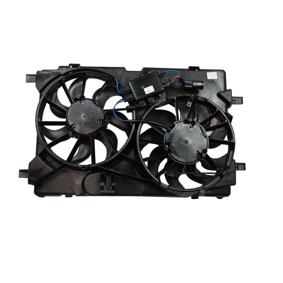 TYC 622390 Dual Radiator & Condenser Fan Assembly for 330-55064-000 621-506 9E5Z 8C607C FO3115181 Belts Cooling Clutch Motor