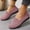 Pink, variant on Mens Slide Sandals Open Toe On Slippers for Men Bathroom Pool Indoor Outdoor Walking Shoes Sneakers US :6