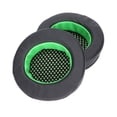 thumbnail image 4 of Almohadillas resistentes de repuesto para auriculares para juegos, compatibles con G4, G4 Pro, G30, color negro y verde, 4 of 8