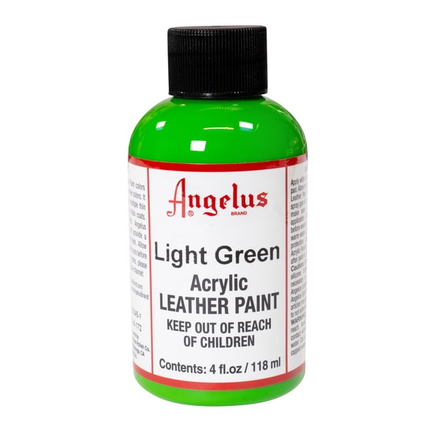 Pintura Acrílica para Cuero Angelus 118 ml Verde Claro