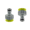 thumbnail image 1 of Detachable Easy Install Faucet Hose Connector, Choice Of Sizes For Standard Garden Hose Tap Connector And Drip Barbed Irrigation, 2 Pieces, Optimized For Easy Installation And, 1 of 5