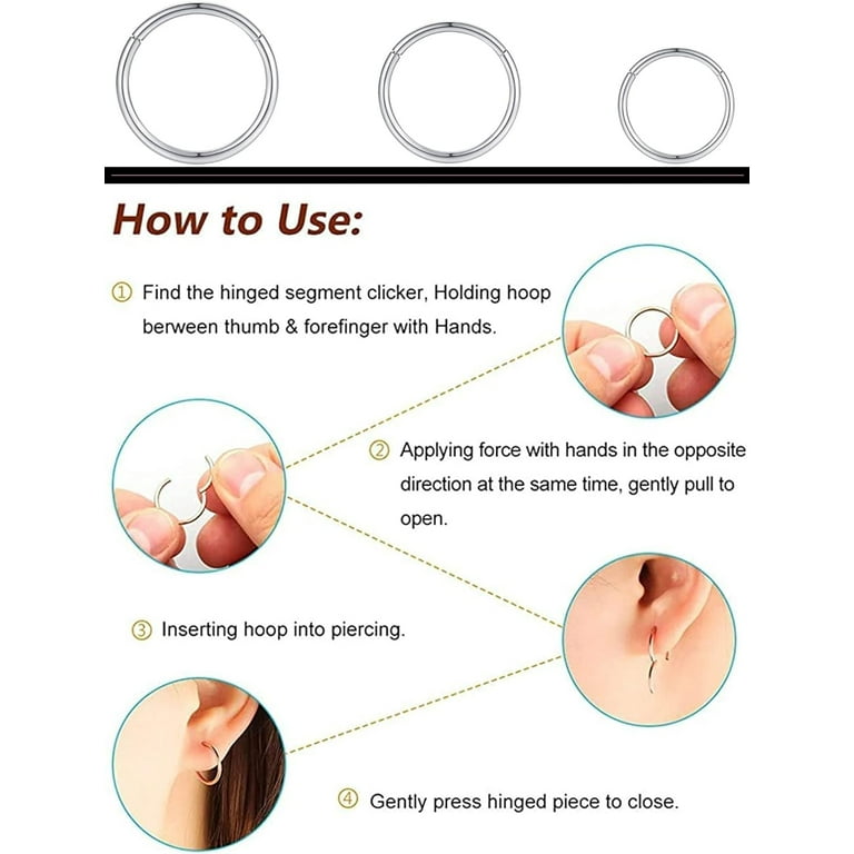 How to remove segment nose ring deals