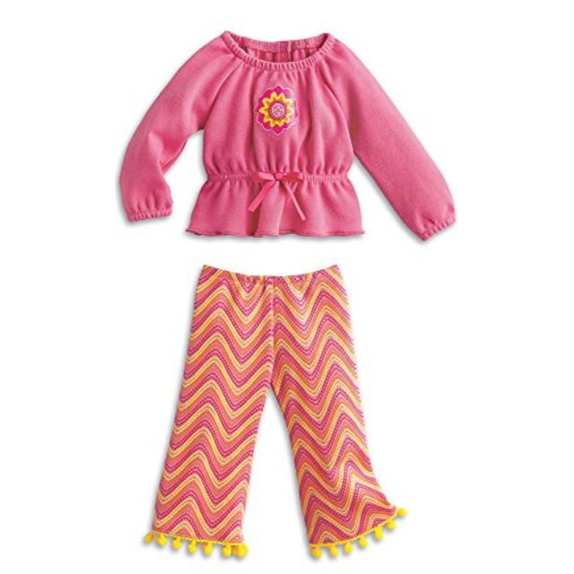 American Girl Julie's Zigzag Pajamas for 18-inch Dolls - Walmart.com