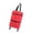 Red, variant on Foldable Hand Truck Waterproof Oxford Fabric Foldable Cart With Large Capacity For Shopping Camping Moving