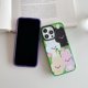 thumbnail image 4 of Coco Rabbit Casetify Glitter Flash Powder Soft Gel Funda A Prueba De Golpes Para IPhone 11 12 13 14 Pro Max Cubierta Trasera, 4 of 4