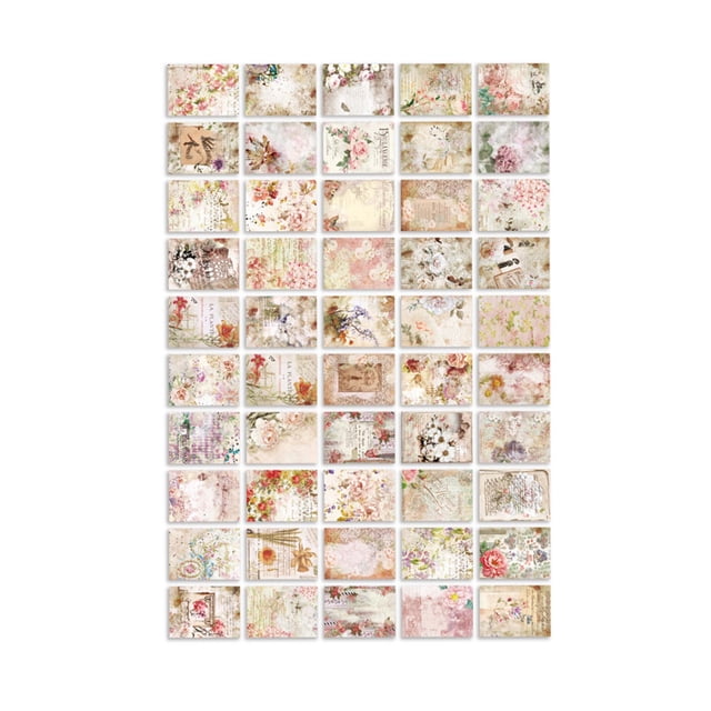 Papel Vintage Para Scrapbook, Diseño Clásico, 100 Hojas, Serie Poesía Dappled, Papel Kraft, Multiusos, Estético, Manual, Álbum De Fotos, Cuaderno, Decoraciones De Bricolaje
