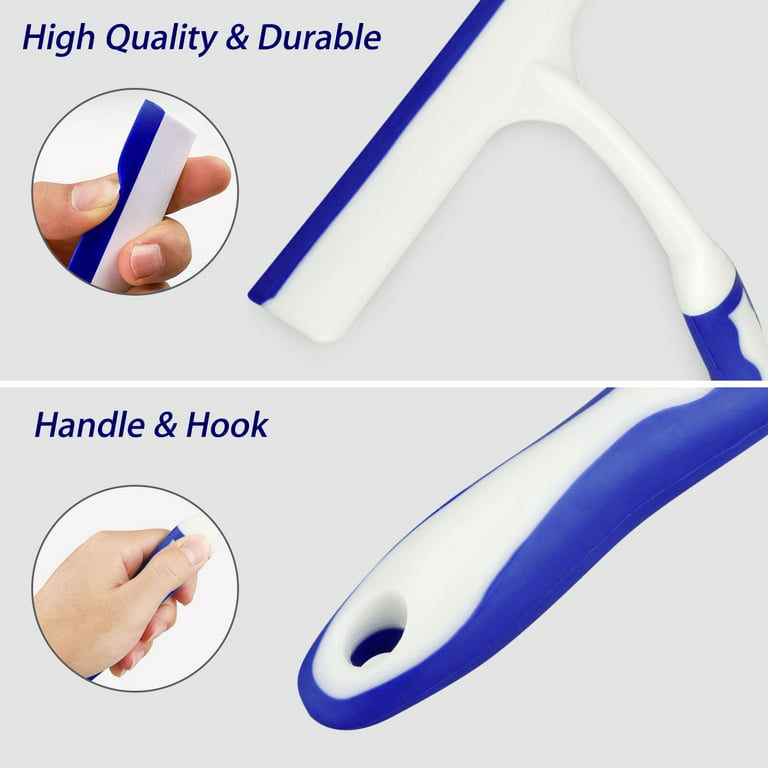 US$ 10.98 - 2-Pack Handheld Silicone Squeegee Cleaner for Shower