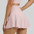 thumbnail image 4 of DHFJKG High Waisted Golf Skirts For Women Mini Pleated A-Line Tennis Casual Skort With Side Pockets Workout Gym Running Skirts, 4 of 5