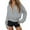 Grey Sweatshirts 1PC, variant on Sweatshirts For Women Solid Color Long Sleeve Hoodies Lightweight Half Zip Pullover Casual Workout Slim Fit With Zipper Comfortable Athletic Tops Fall Winter Basic Daily Stylish Travel