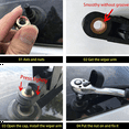 thumbnail image 2 of 3X Rear Wiper Arm Blade Assembly - for JK 2007-2016, 2 of 7