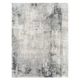 thumbnail image 2 of Uttermost Paoli 108x147" Modern Viscose Fabric Rug in Light Gray/Charcoal, 2 of 6